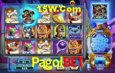 Interface moderna da plataforma Pagolbet